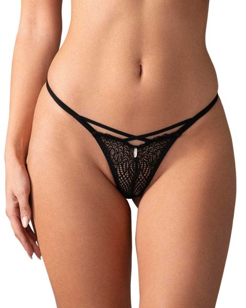 Iliosa string - Noir